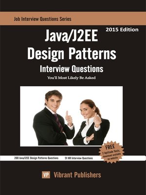 cover image of JAVA/J2EE Design Patterns Interview Questions You'll Most Likely Be Asked